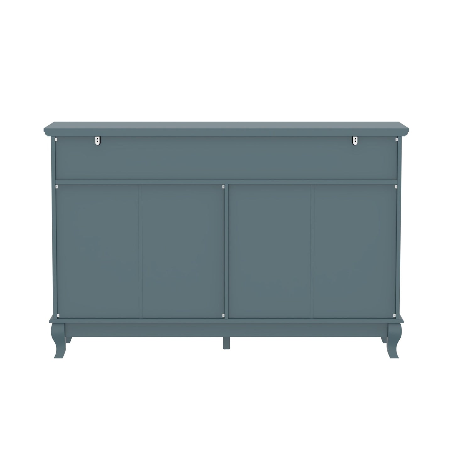 Commode double de 55,1 po de large avec tiroirs de rangement