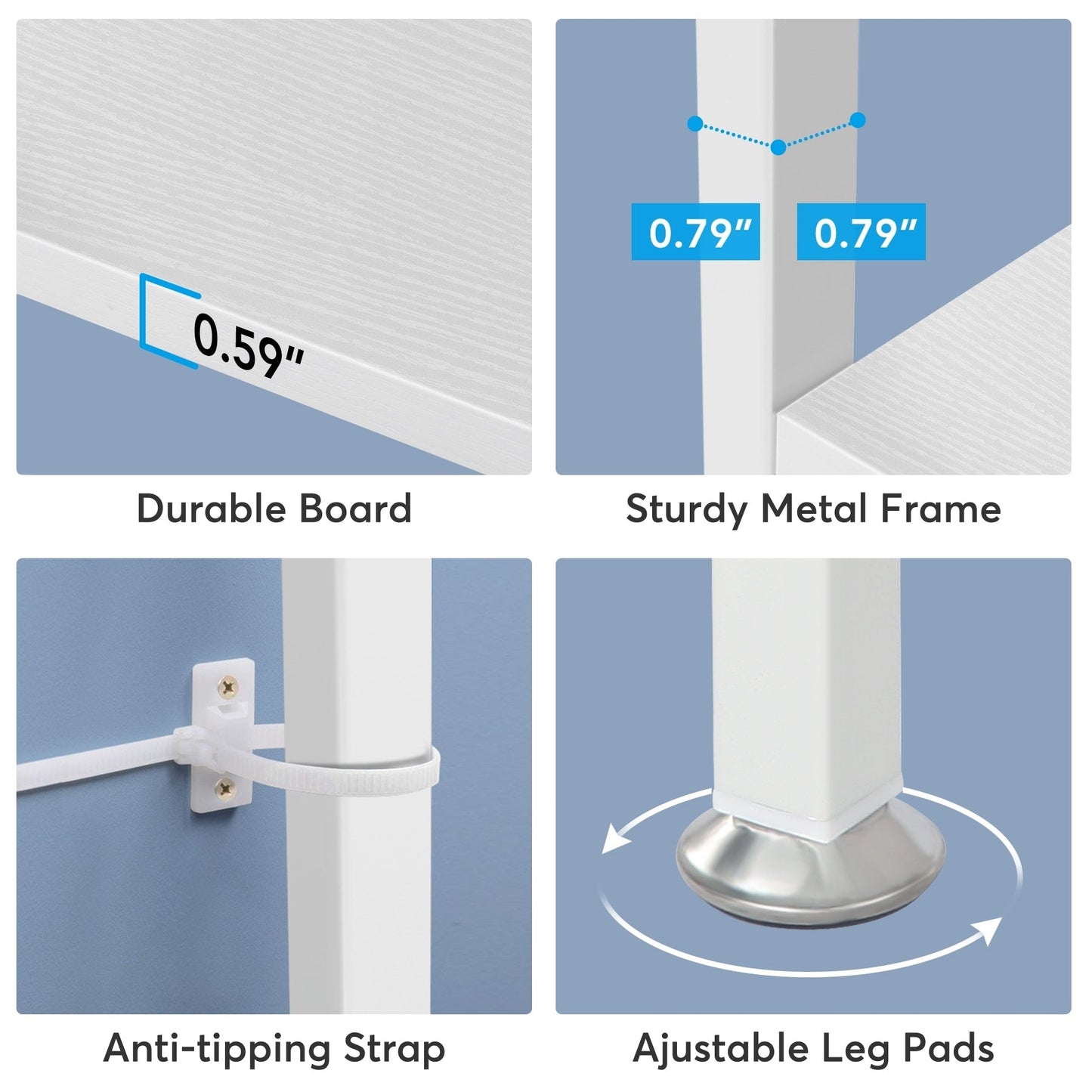 Bibliothèque industrielle 71, étagère à 6 niveaux en bois brun rustique, étagères à livres ouvertes
