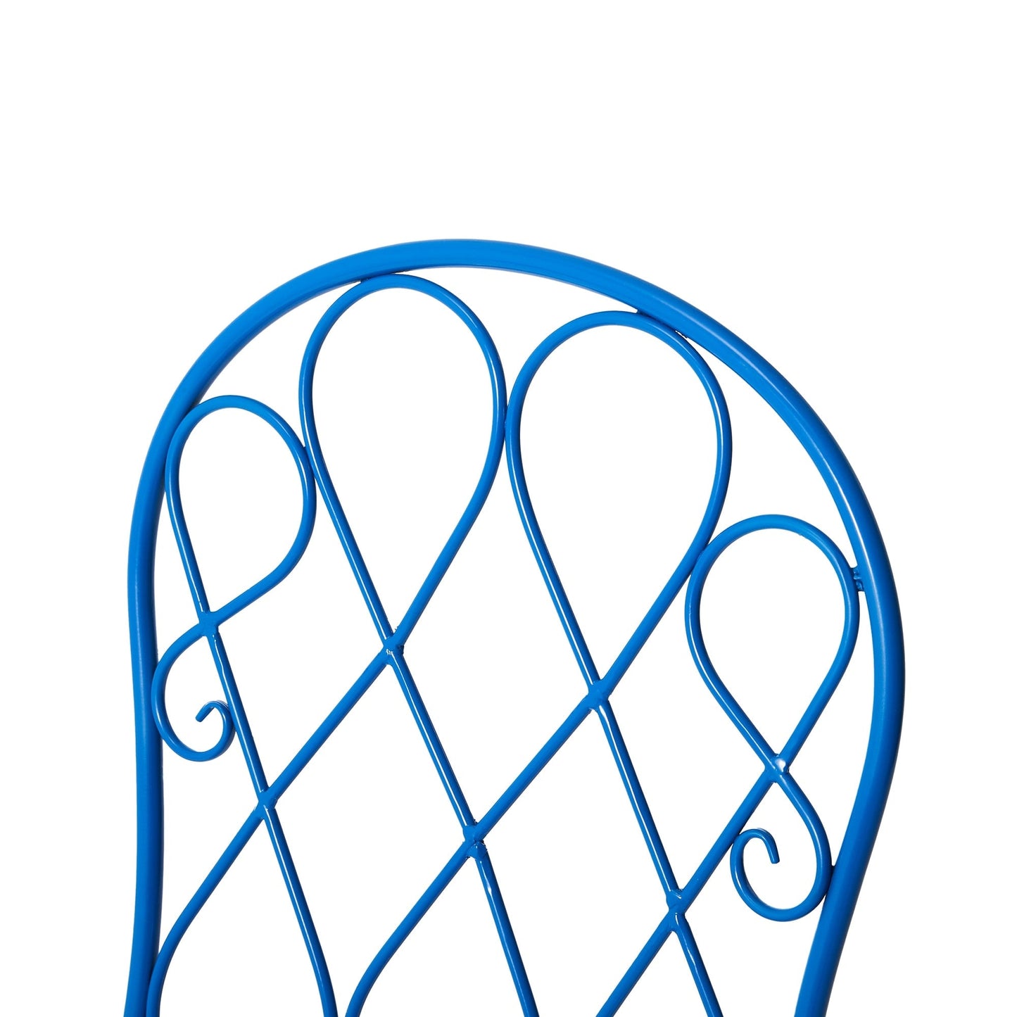 Ensemble de bistrot pliant d'extérieur en métal Glitzhome 3 pièces avec table et chaises