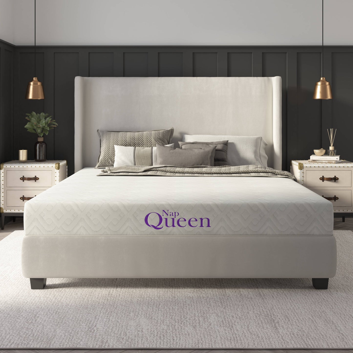 Matelas en mousse à mémoire de forme avec gel rafraîchissant NapQueen Elizabeth 8