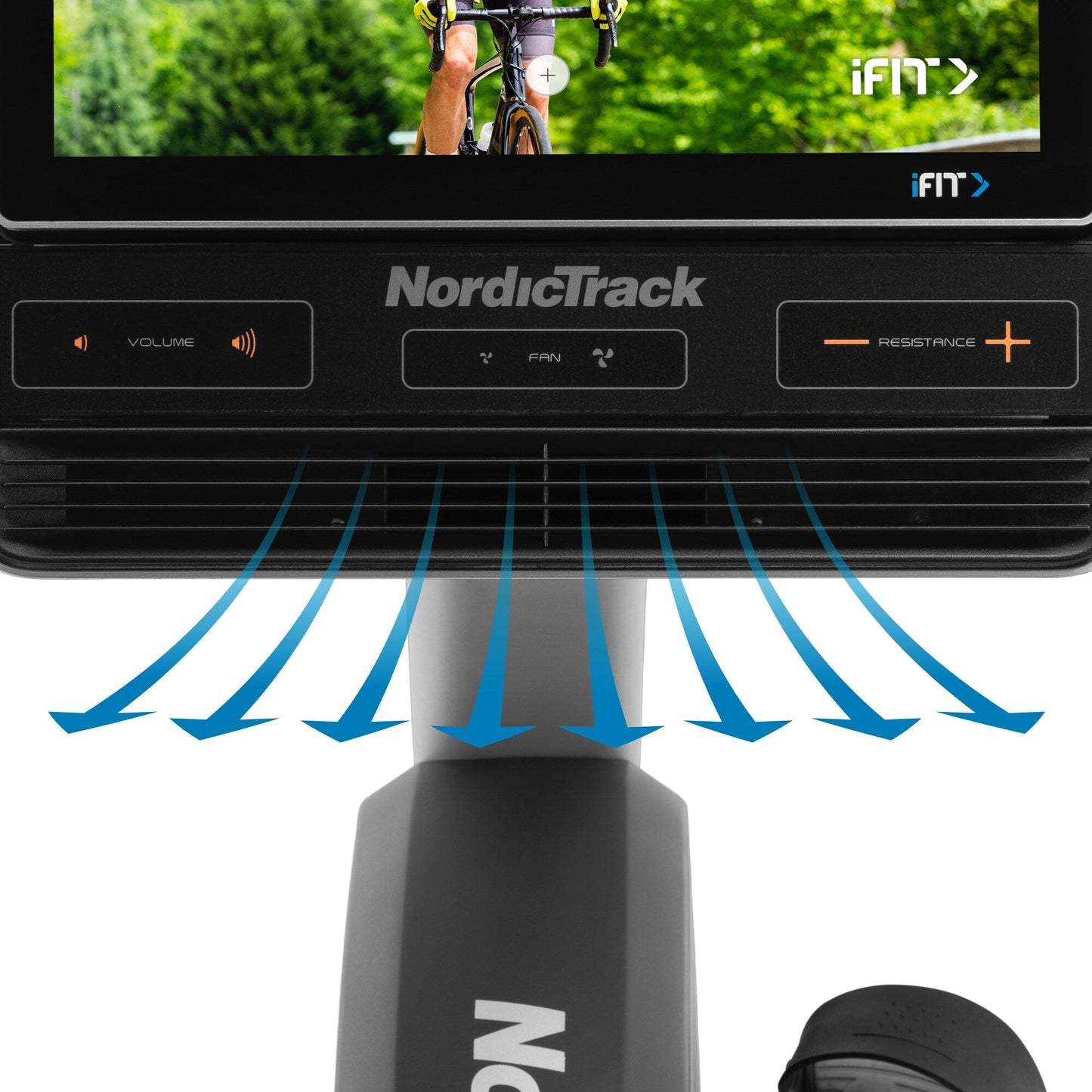 NordicTrack Commercial Series R35 ; vélo d'exercice allongé compatible iFIT avec écran tactile 14 pouces