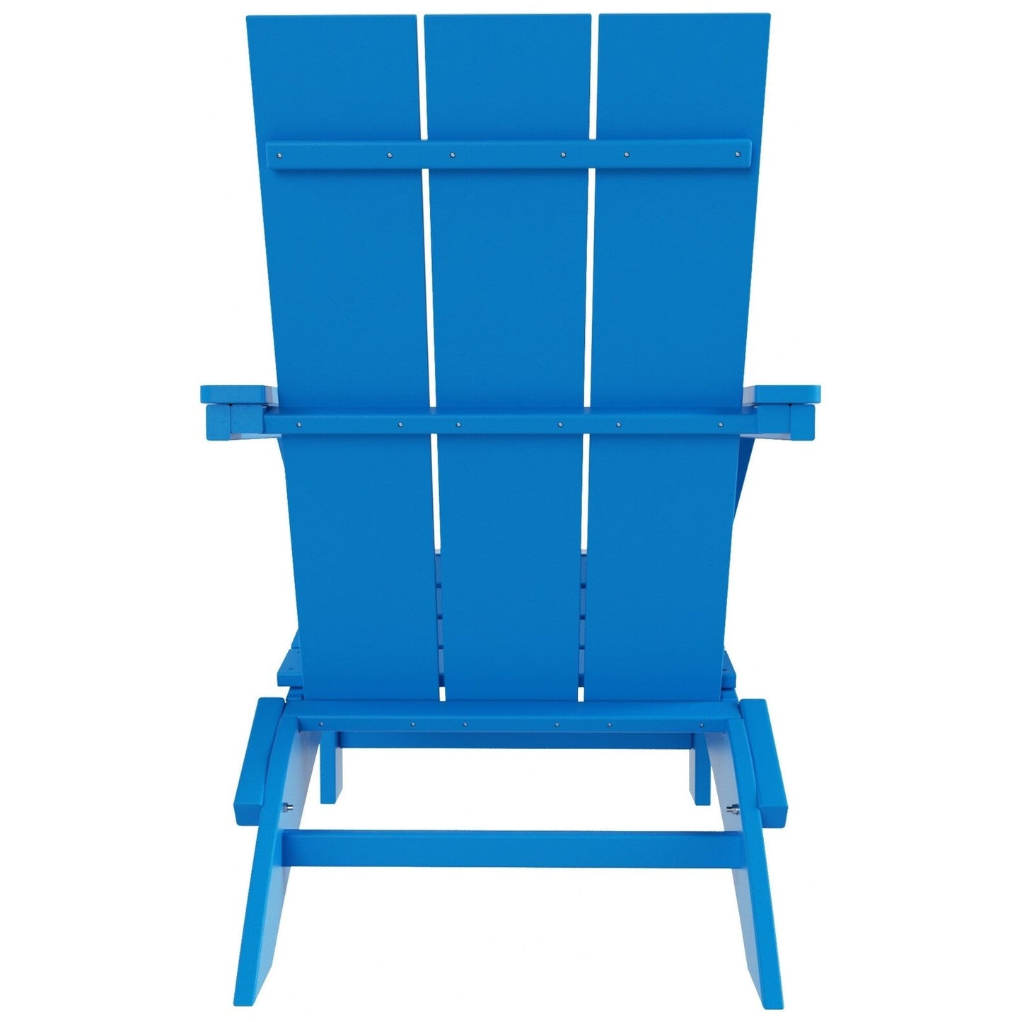 Chaise Adirondack pliante Polytrends Shoreside moderne et écologique, idéale pour les commerces et les résidences, toutes saisons