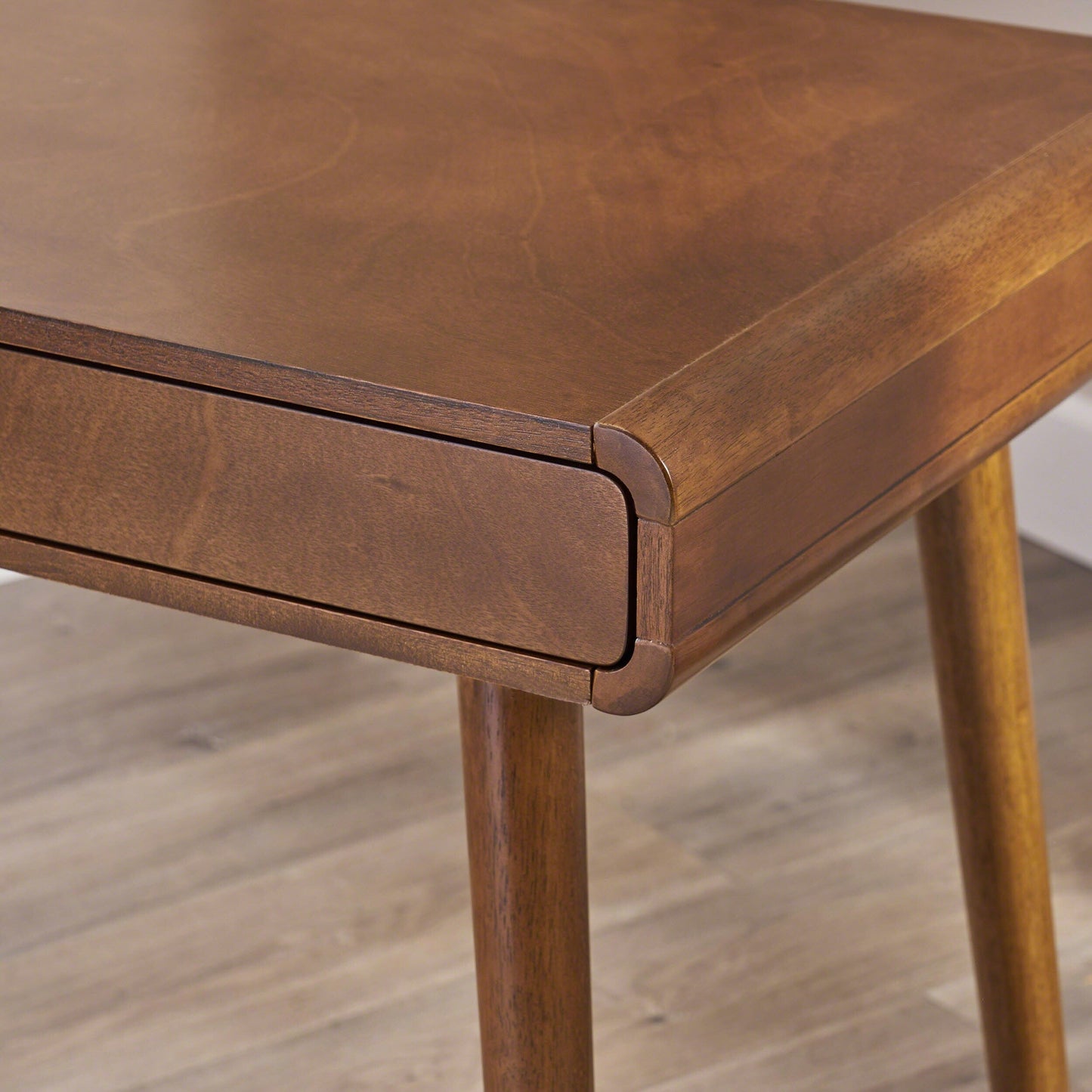 Bureau Peninah en imitation bois d'hévéa par Christopher Knight Home