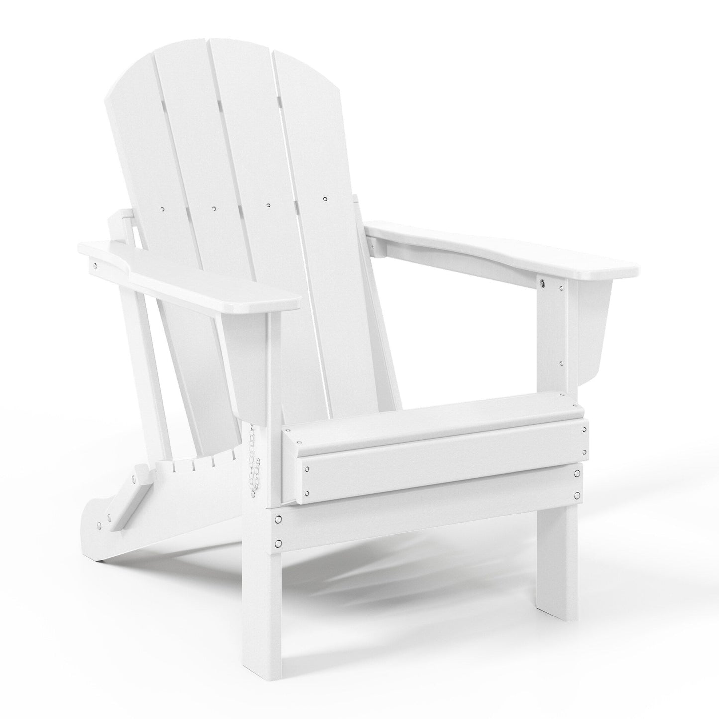 Chaises pliantes Adirondack Polytrends Laguna résistantes aux intempéries (lot de 2)