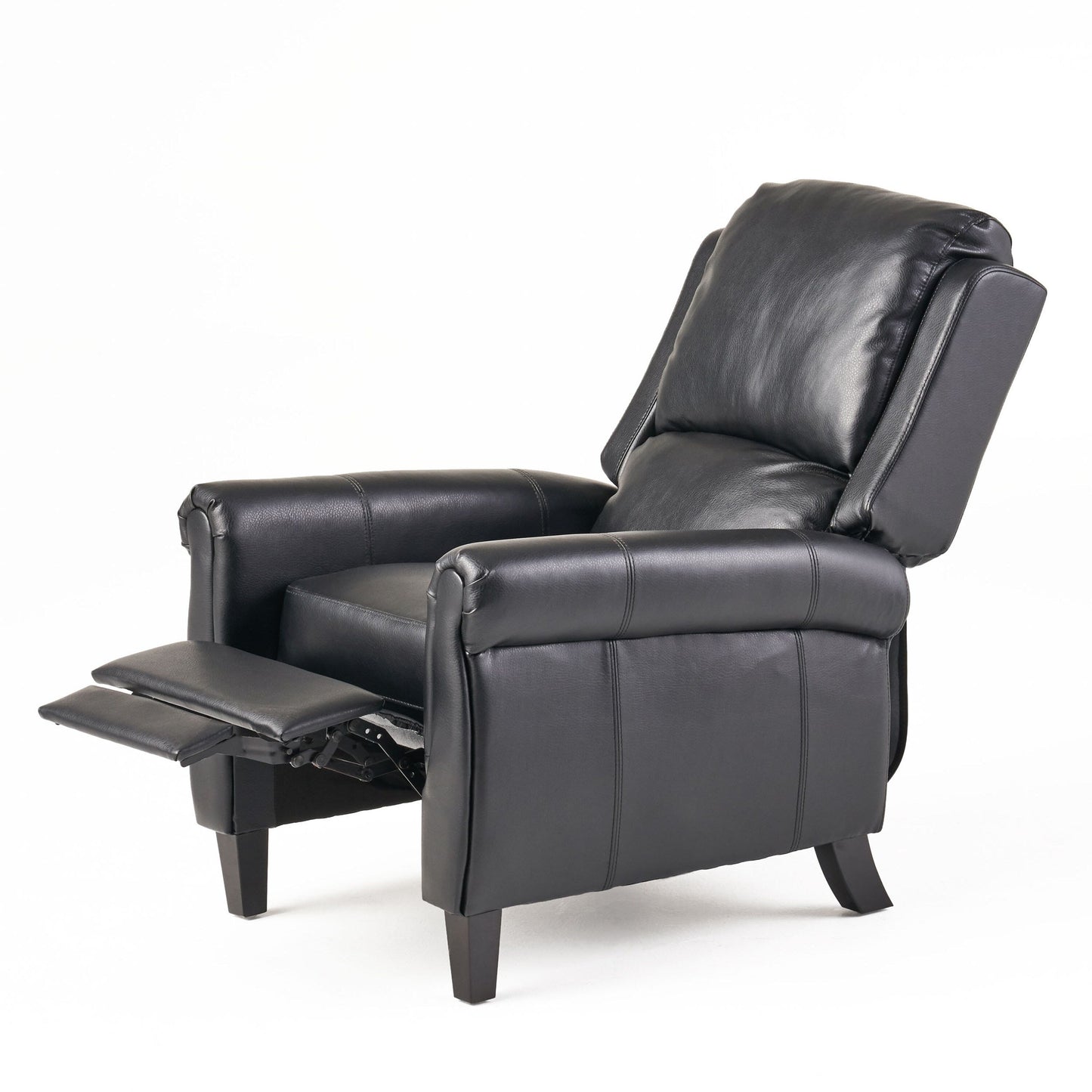 Fauteuil inclinable en cuir PU ultra-confortable Roomfitters, fauteuil inclinable luxueux pour salon ou chambre à coucher
