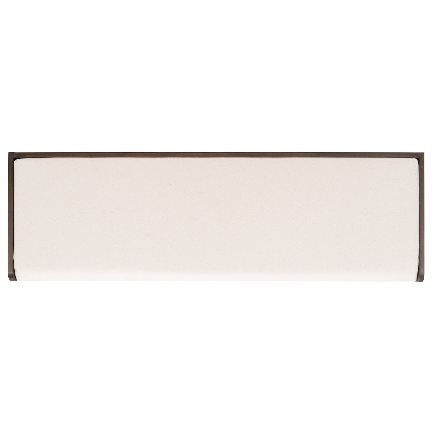 Banc de rangement à 3 tiroirs SAFAVIEH Fiorello avec coussins - 47,3 L x 15 L x 19 H - 47 L x 15 P x 19 H