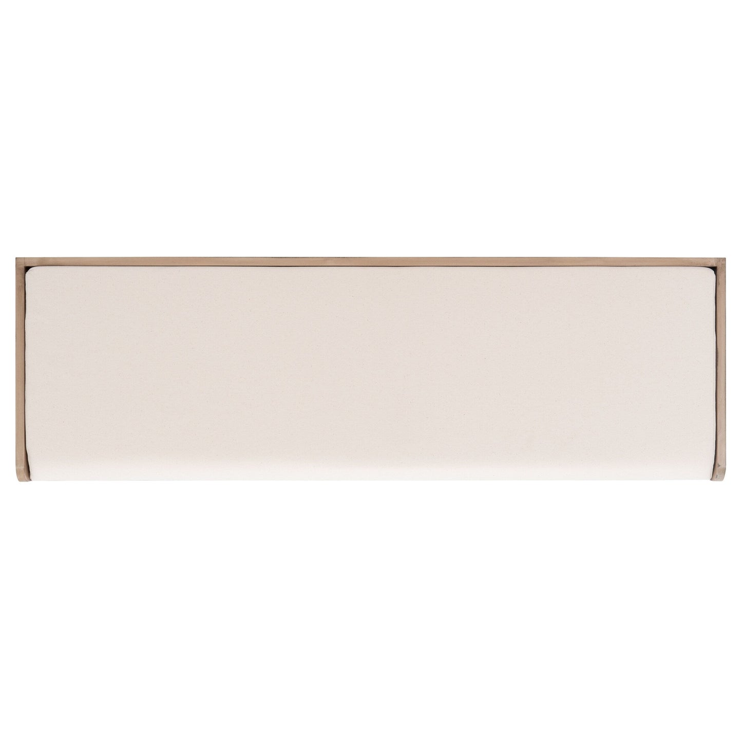 Banc de rangement à 3 tiroirs SAFAVIEH Fiorello avec coussins - 47,3 L x 15 L x 19 H - 47 L x 15 P x 19 H