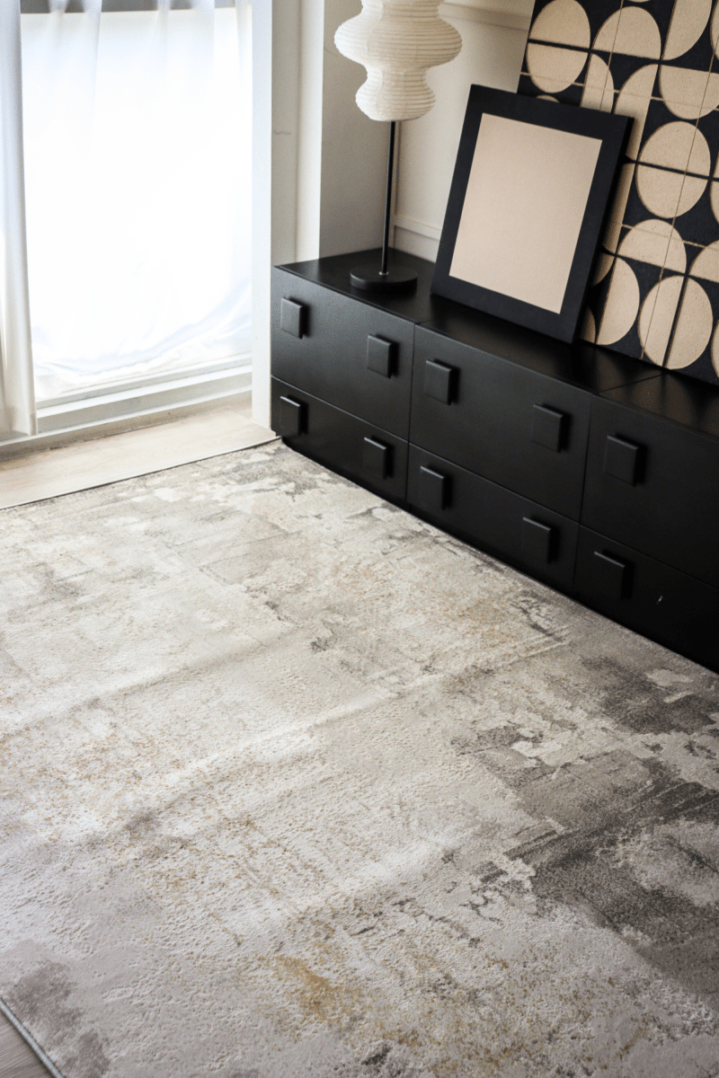 Tapis de luxe Grey Oasis | Série Carlton Modern