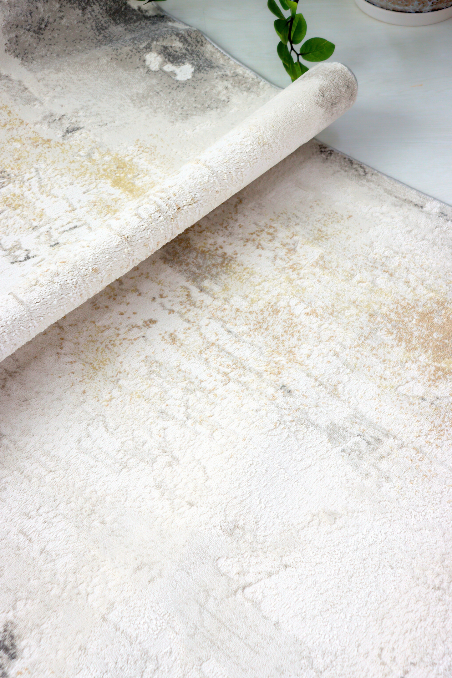 Tapis de luxe Grey Oasis | Série Carlton Modern