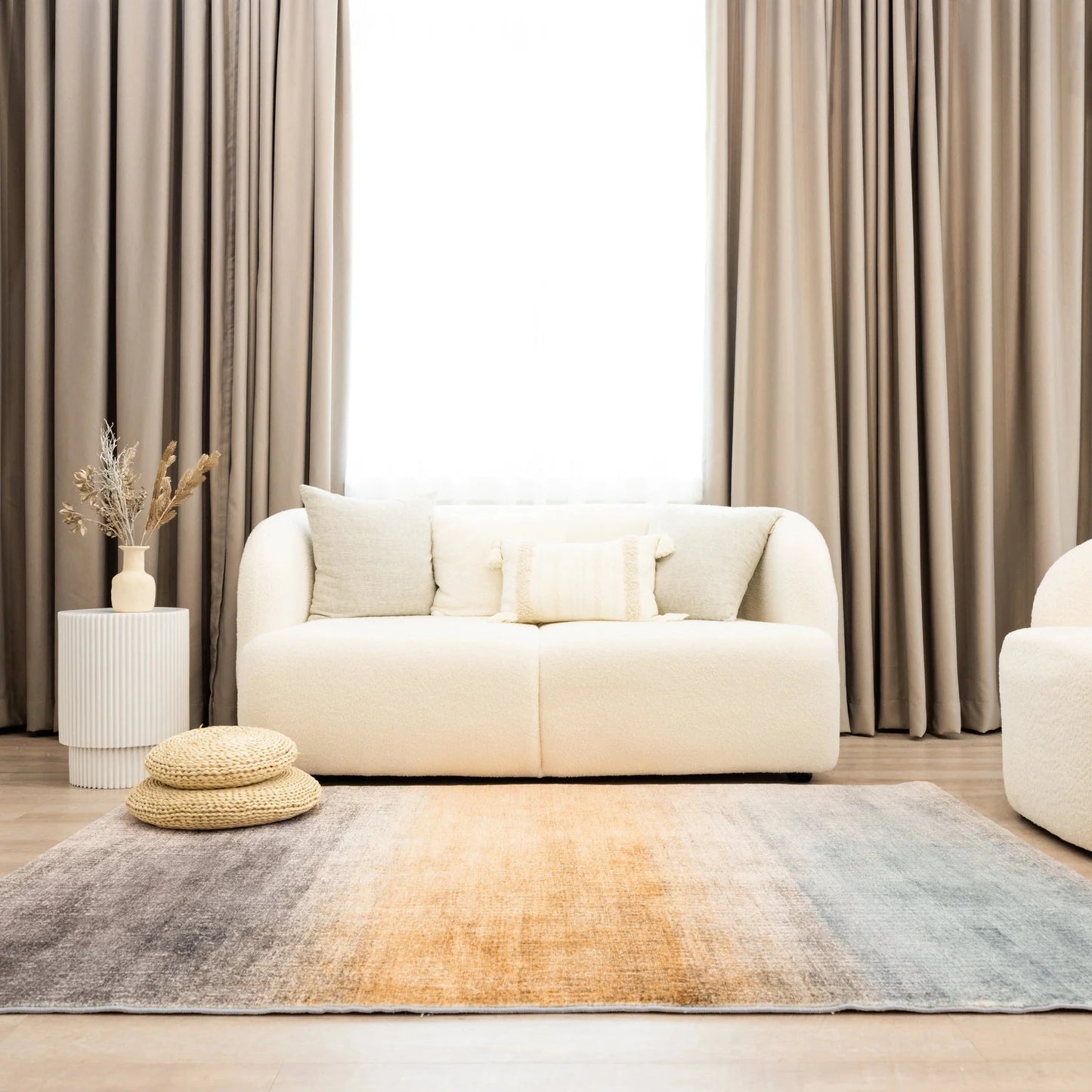 Tapis Ombre Sands | Moderne | Série Polyfibre Cachemire