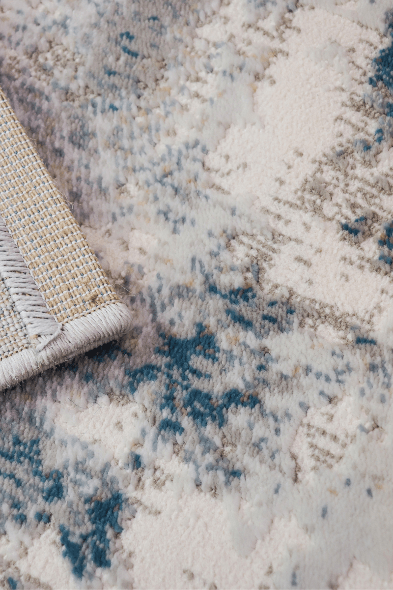 Tapis de luxe Oceanic Whispers | Série Carlton Modern