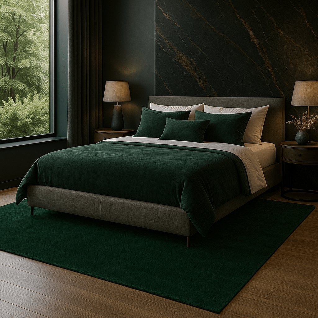 Tapis en pin | Laine de luxe tissée à la main