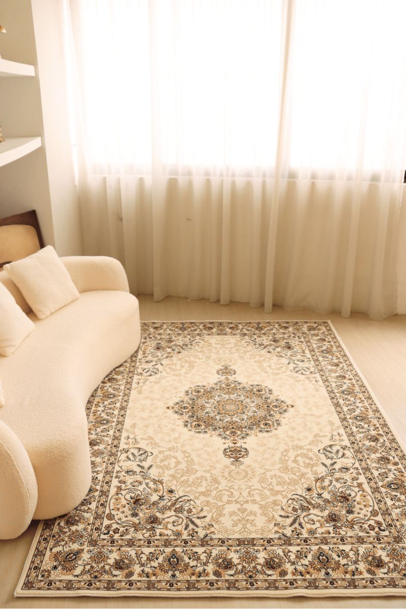 Tapis Royal Ivory | Persan | Série Polyfibre Cachemire