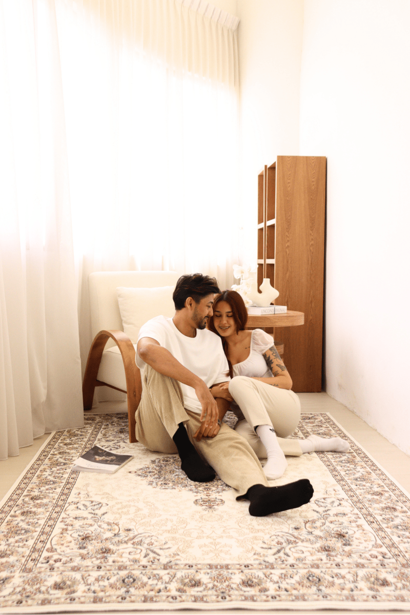 Tapis Royal Ivory | Persan | Série Polyfibre Cachemire