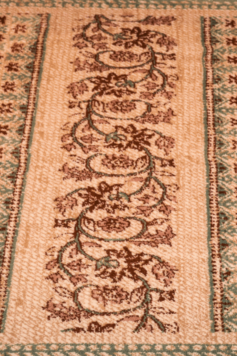 Tapis à motifs floraux rustiques | Série Wilton Dyed