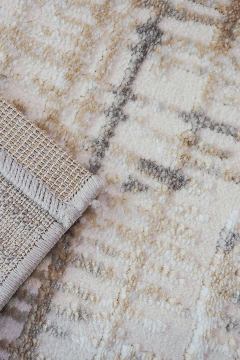 Tapis de luxe Rustic Grids | Série Carlton Modern