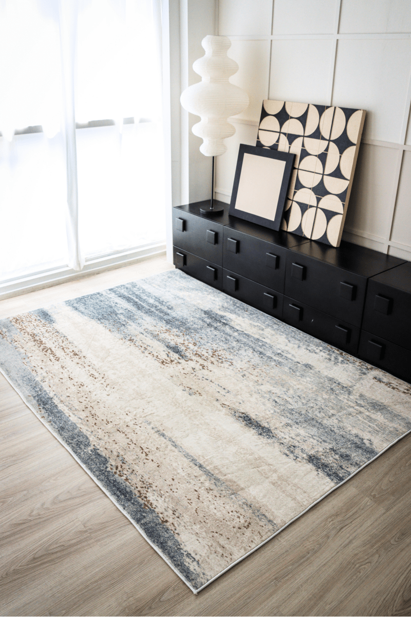 Tapis Rustic Horizon | Moderne | Série Polyfibre Cachemire