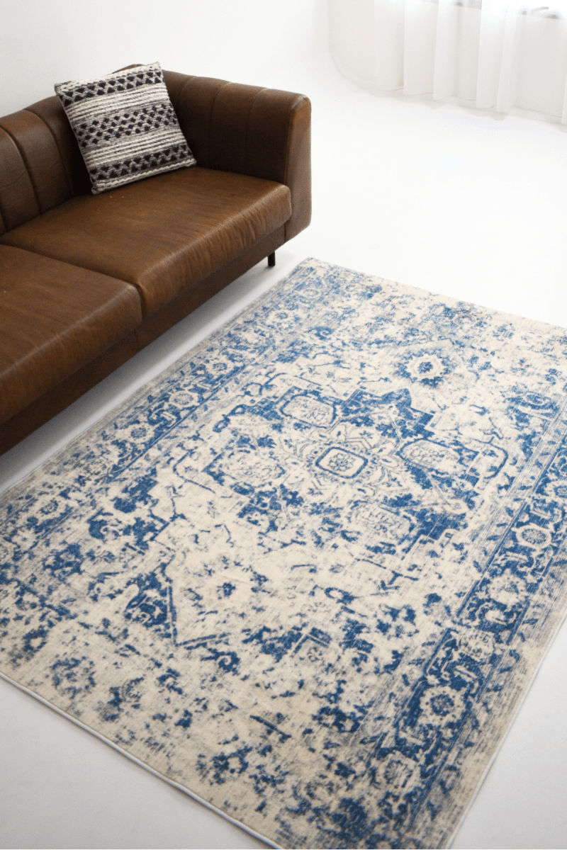 Tapis Saphir Rustique | Persan | Série Polyfibre Cachemire