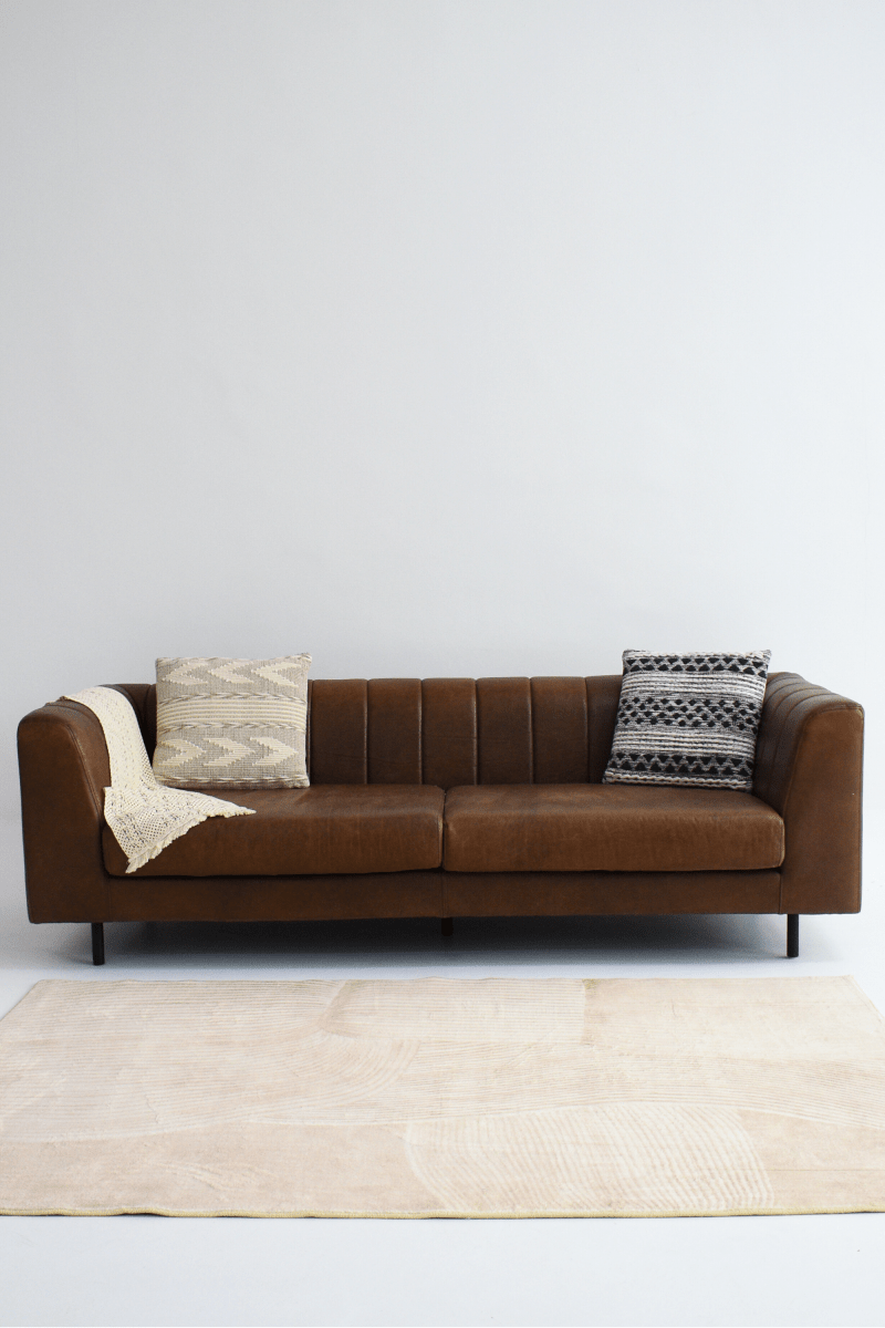 Tapis Sable Sculpté | Scandinave | Série Polyfibre Cachemire