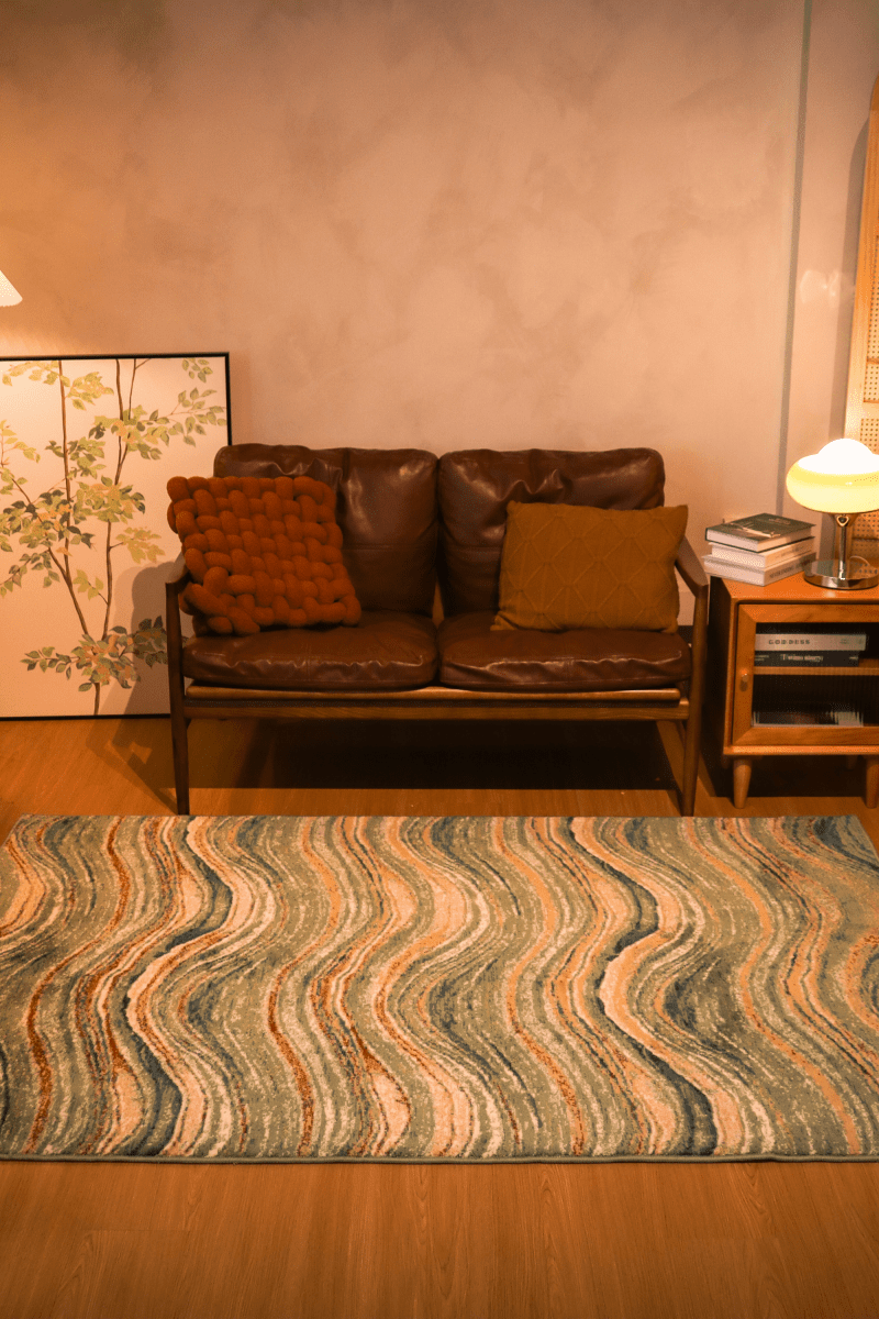 Tapis Seaside Drift | Série Wilton Dyed