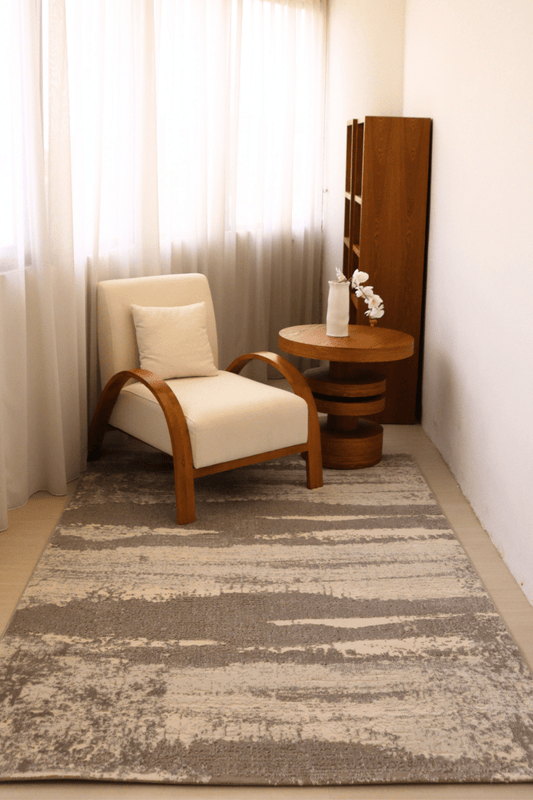 Tapis de luxe Silver Tides | Série Carlton Modern