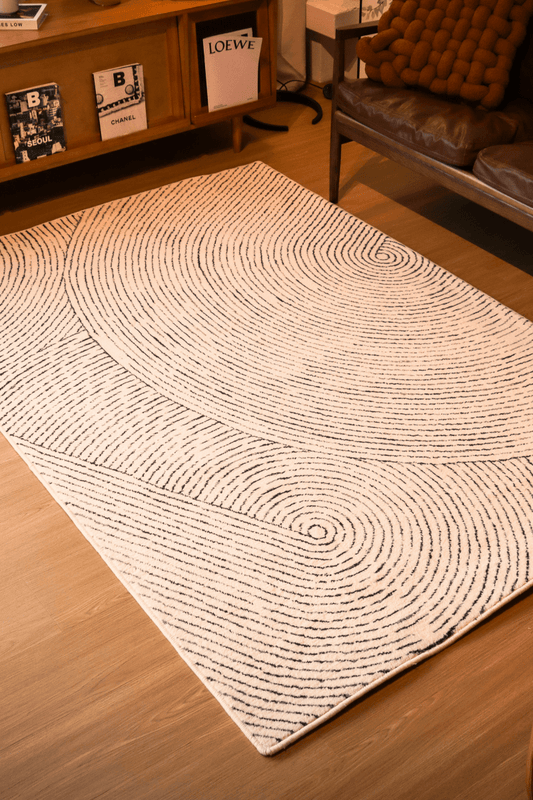 Tapis Spiral Serenity | Série Wilton Dyed