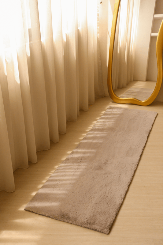 Tapis de course gris acier | Série Cloud Fur