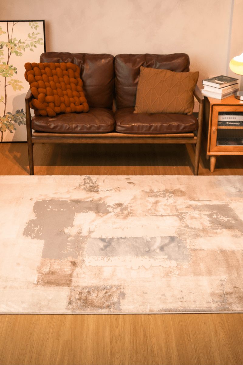 Tapis de luxe en toile intemporelle | Série Carlton Modern