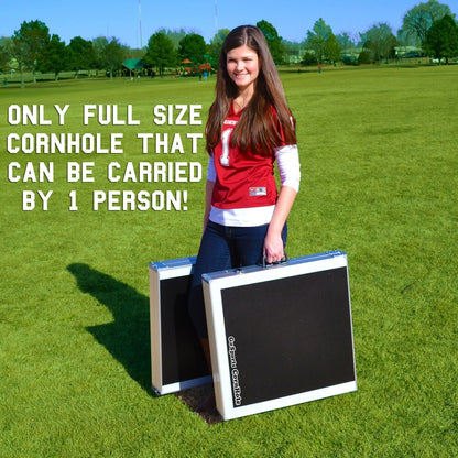 Ensemble de cornhole lumineux à LED de taille réglementaire GoSports