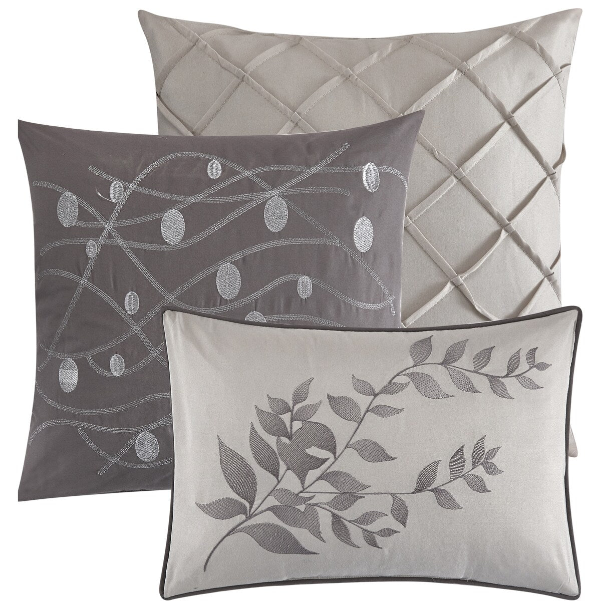 Ensemble de couette Nanshing Caspa 7 pièces au design chic et feuille