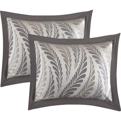 Ensemble de couette Nanshing Caspa 7 pièces au design chic et feuille