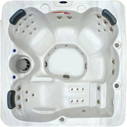 Spa 51 jets Home and Garden pour 5 personnes avec jets en acier inoxydable et ozone - 80 x 80 x 34