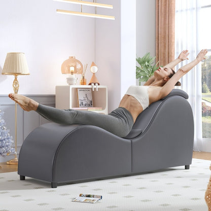 Chaise de yoga d'intérieur Mixoy, chaise longue de yoga incurvée pour adultes, étirements, exercice, détente