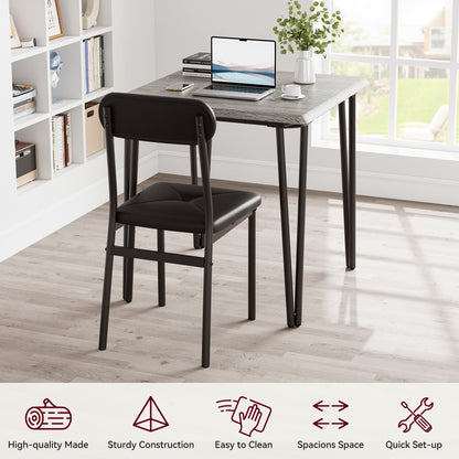 Ensemble de table à manger moderne pour cuisine - 3 pièces