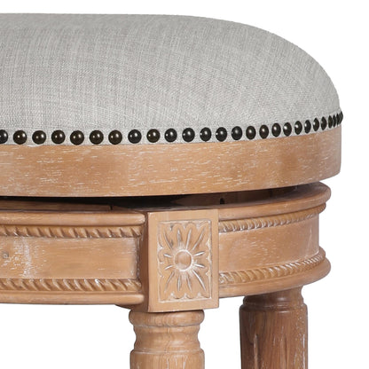 Tabouret de bar pivotant sans dossier Chapman 26 pouces de New Ridge Home Goods - Hauteur comptoir