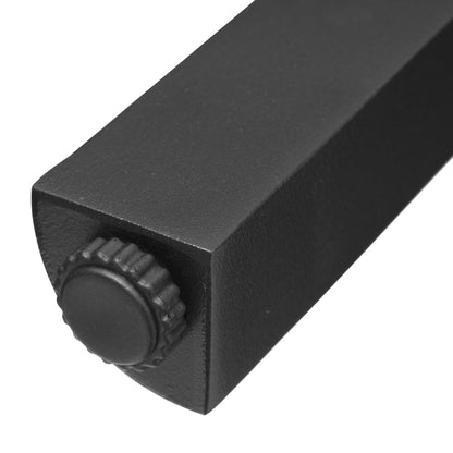 Ensemble de salle à manger d'extérieur en aluminium Pellebant 5/7/9 pièces avec table extensible et chaises empilables