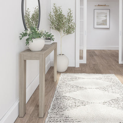 Console moderne en planches et poutres - 46