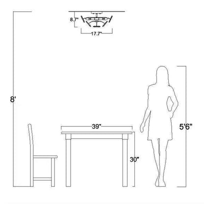 Plafonnier Rosa à 6 lumières en cristal argenté brossé, motif fleur de champagne - 45 cm de diamètre x 22 cm de hauteur