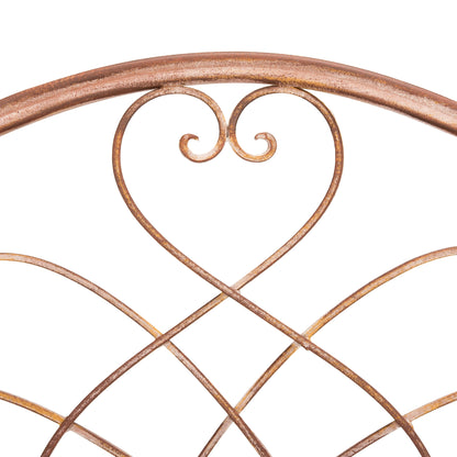 Étagère de boulangerie d'extérieur à 4 niveaux en fer forgé victorien SAFAVIEH Bryn - 25 po L x 15 po P x 63 po H - 25L x 15P x 63H