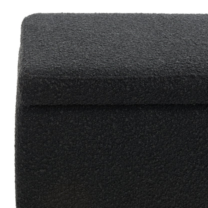 Banc de rangement SAFAVIEH Couture Sunneva Boucle - 61 po L x 20 po P x 19 po H - 61L x 20P x 19H