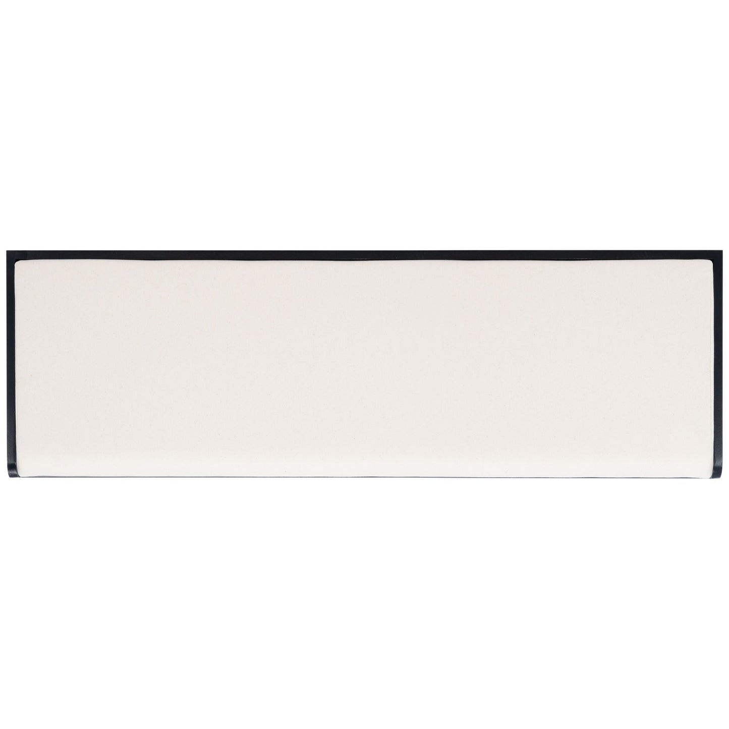 Banc de rangement à 3 tiroirs SAFAVIEH Fiorello avec coussins - 47,3 L x 15 L x 19 H - 47 L x 15 P x 19 H