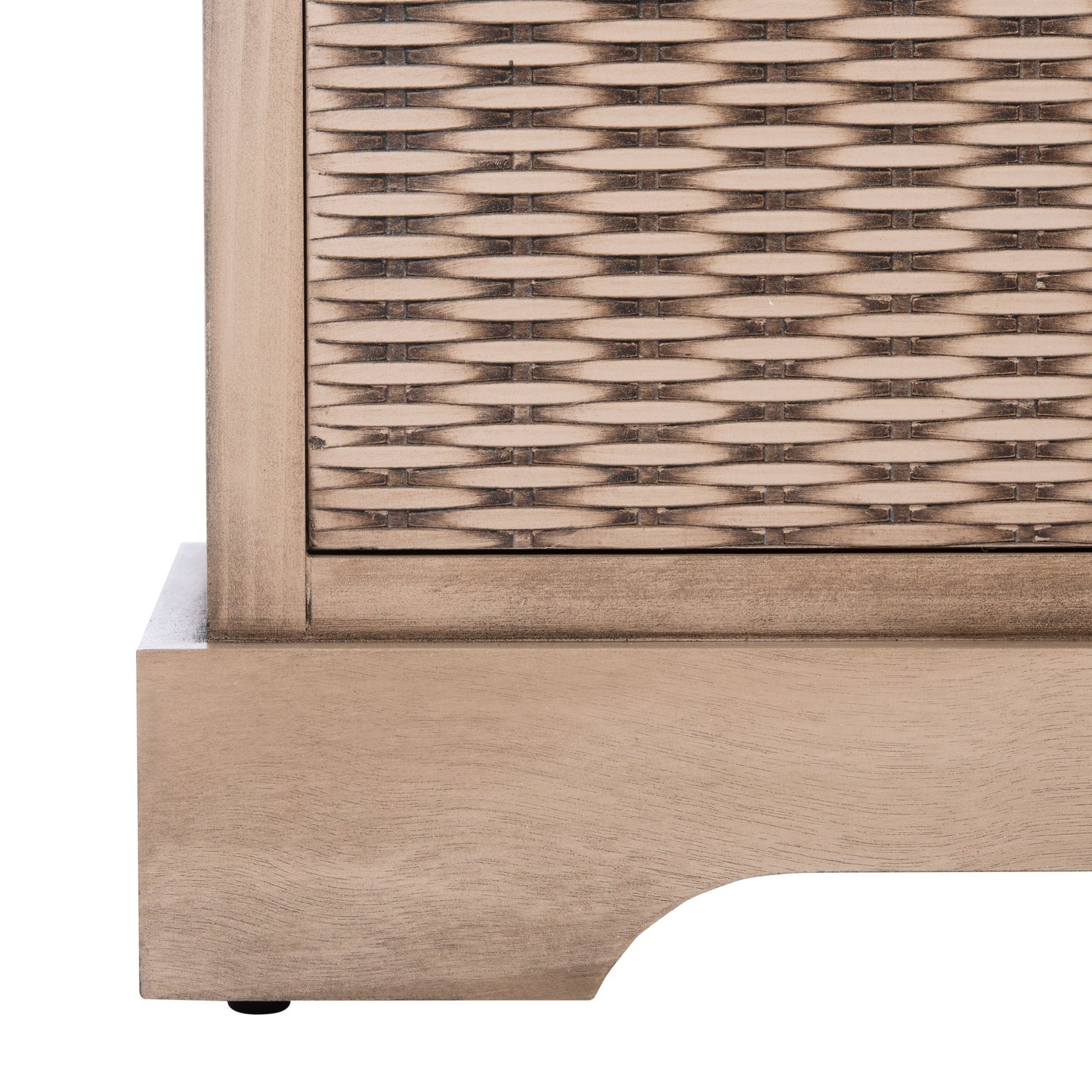 Banc de rangement à 3 tiroirs SAFAVIEH Fiorello avec coussins - 47,3 L x 15 L x 19 H - 47 L x 15 P x 19 H