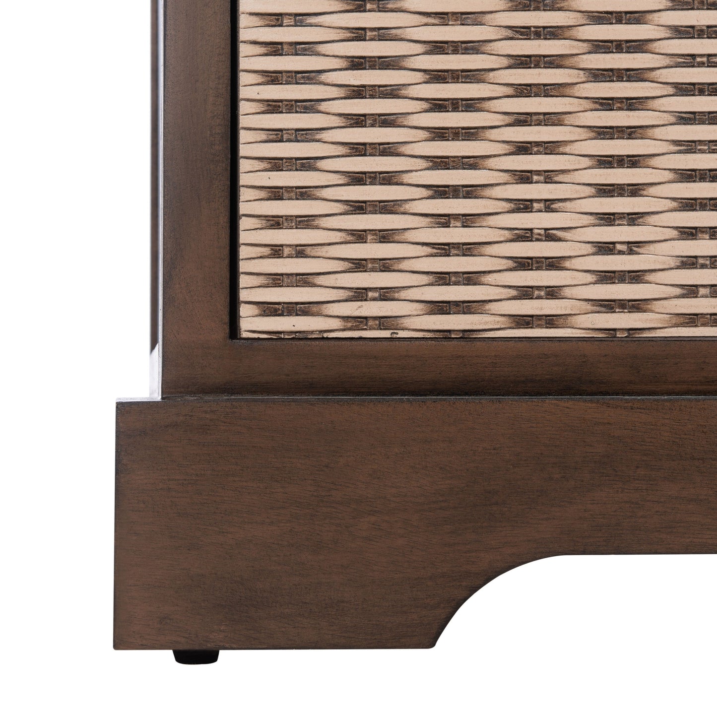 Banc de rangement à 3 tiroirs SAFAVIEH Fiorello avec coussins - 47,3 L x 15 L x 19 H - 47 L x 15 P x 19 H