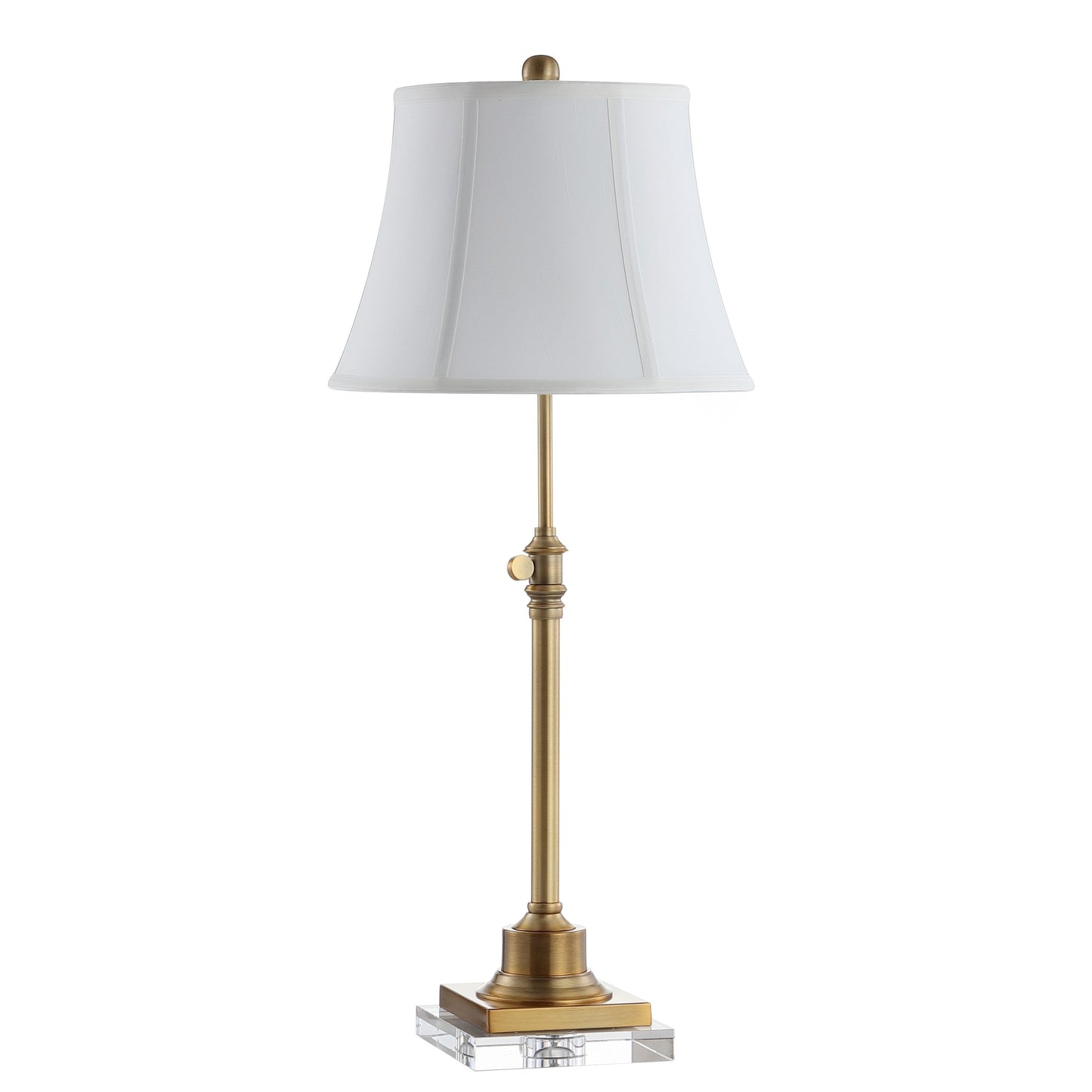 SAFAVIEH Lighting Amande Lot de 2 lampes de table à hauteur réglable 27-31 pouces (13 L x 13 P x 31 H)