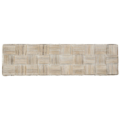 Console en rotin Mindel SAFAVIEH - 51 L x 14 P x 32 H