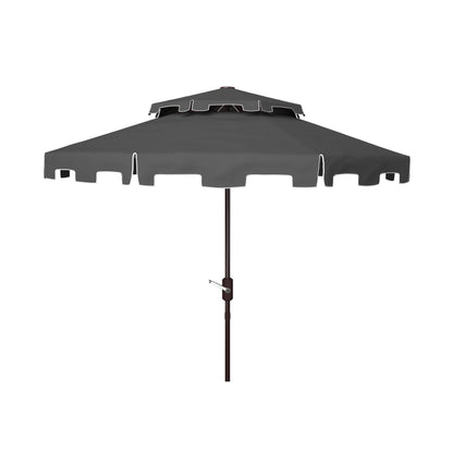 Parasol de marché double SAFAVIEH Outdoor Livia 9 pieds, base non incluse