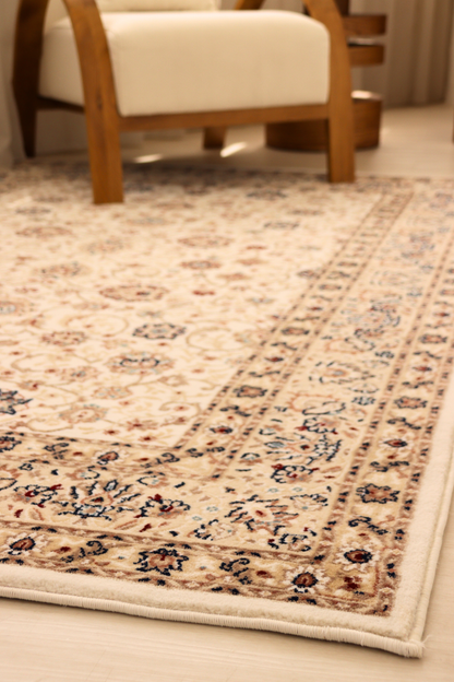 Tapis de jardin blanc | Al Safa | Série Royal Persian