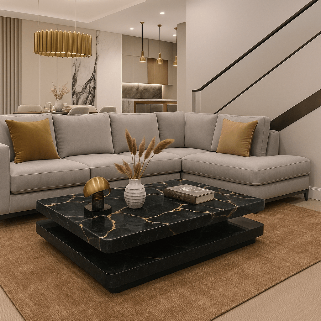 Tapis en bouleau | Laine de luxe tissée à la main