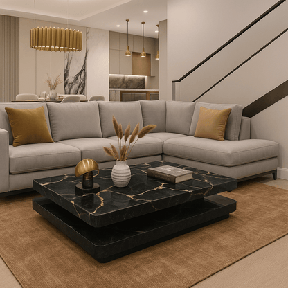 Tapis en bouleau | Laine de luxe tissée à la main