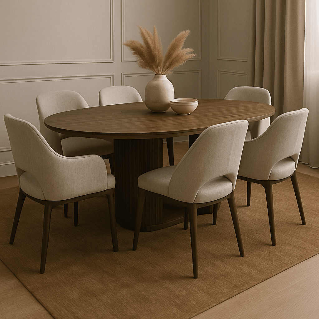 Tapis en bouleau | Laine de luxe tissée à la main